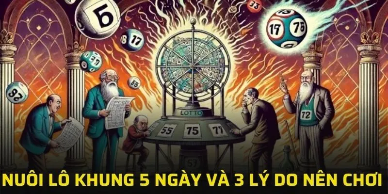 nuôi lô khung 5 ngày